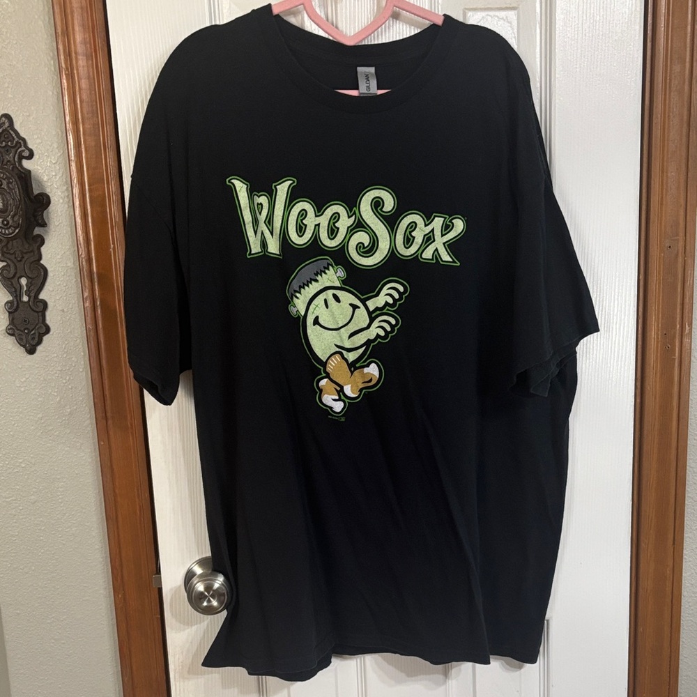 WooSox Frakenstein baseball ⚾️ glow in the dark t shirt